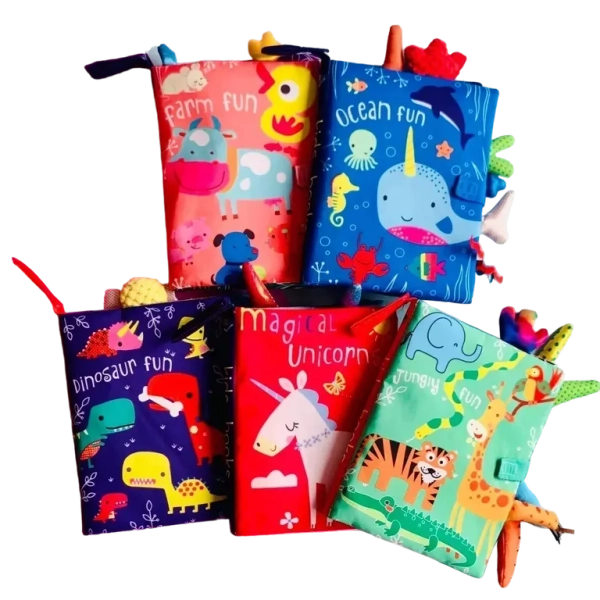 Libro Sensorial para Estimulación Temprana en Niños y Niñas