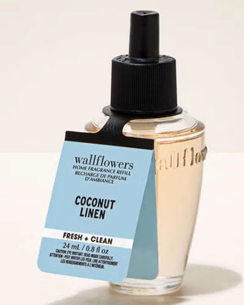 Coconut Linen Wallflowers Fragrance Refill
