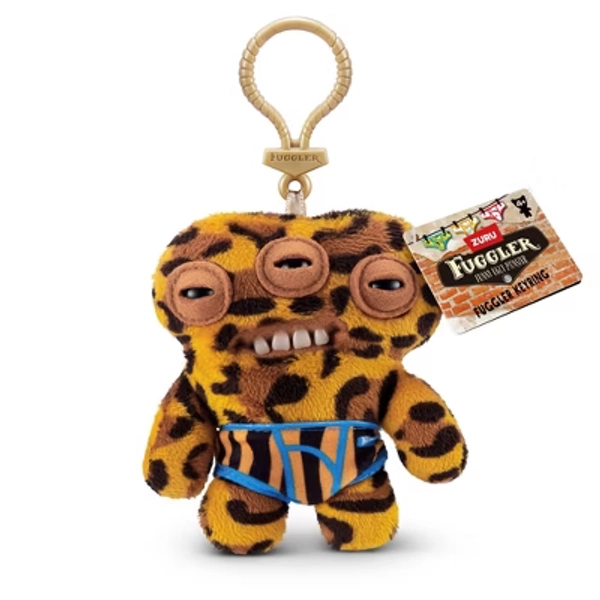 Fuggler Plush Clip-On Keyring - Annoyed Alien