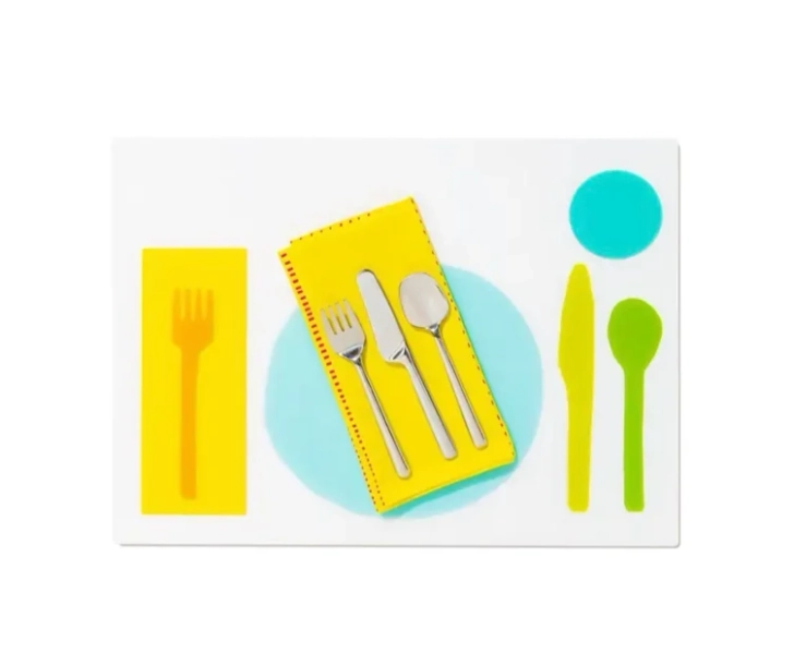 Kid's Montessori Placemat & Utensils | Lovevery
