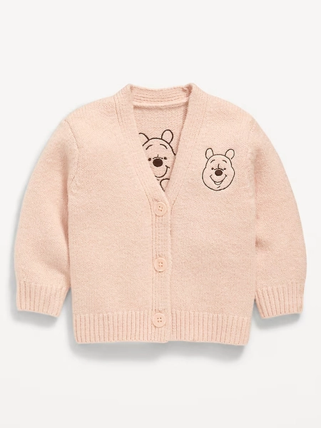 Disney© Embroidered Graphic Cardigan Sweater for Baby
