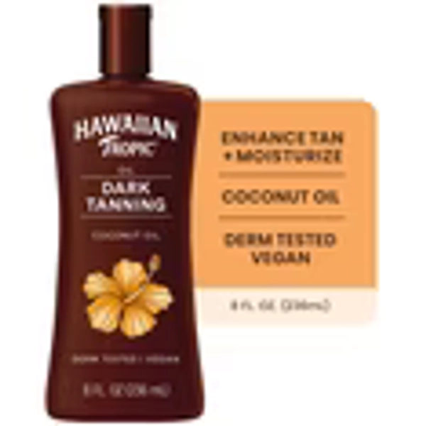 Hawaiian Tropic Dark Tanning Oil, 8 fl oz