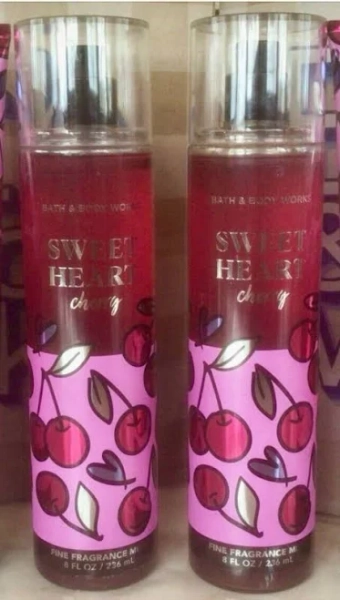 Bath & Body Works Sweet Heart Cherry Fine Fragrance Mist Sprays