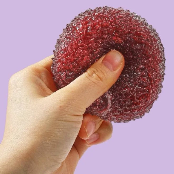 FUFUSQUISHY Brown Crystal Bayberry Stress Ball