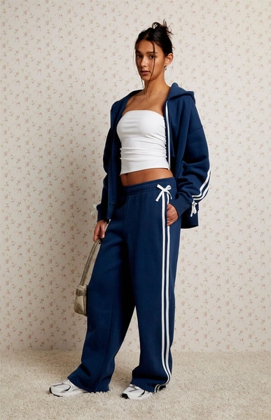Bow Baggy Sweatpants