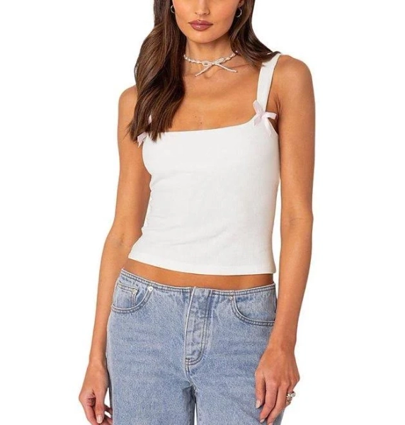 Edikted Women's Lola Ribbed Tank Top