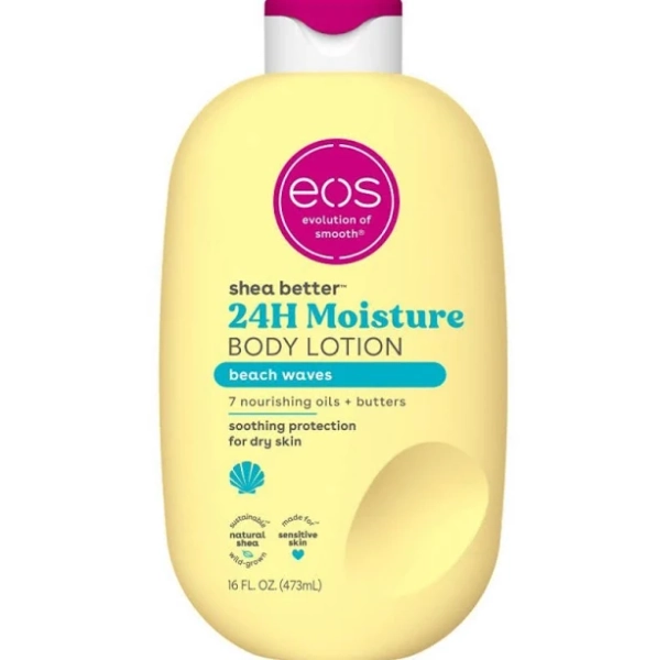 Eos Beach Waves Shea Better 24h Moisture Body Lotion 16 Oz