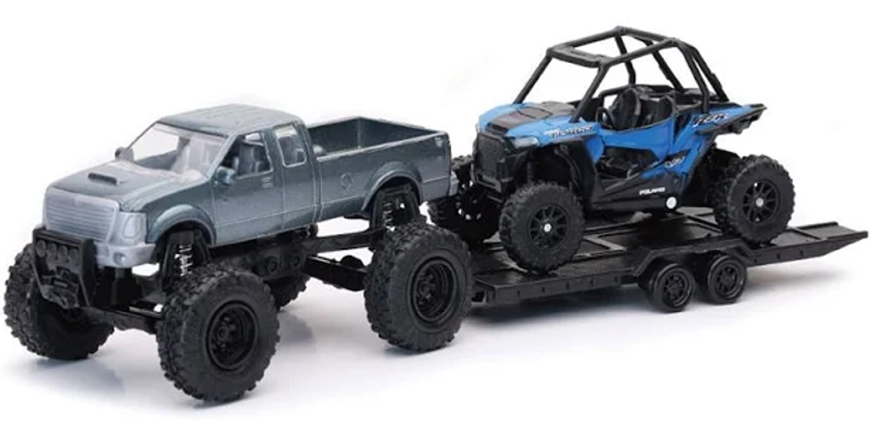 New Ray Replica 4x4 Truck/Utv Pick-Up Truck/Polaris RZR