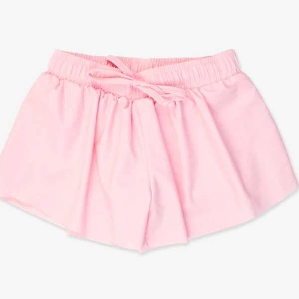 RuffleButts Girls' Active Butterfly Shorts