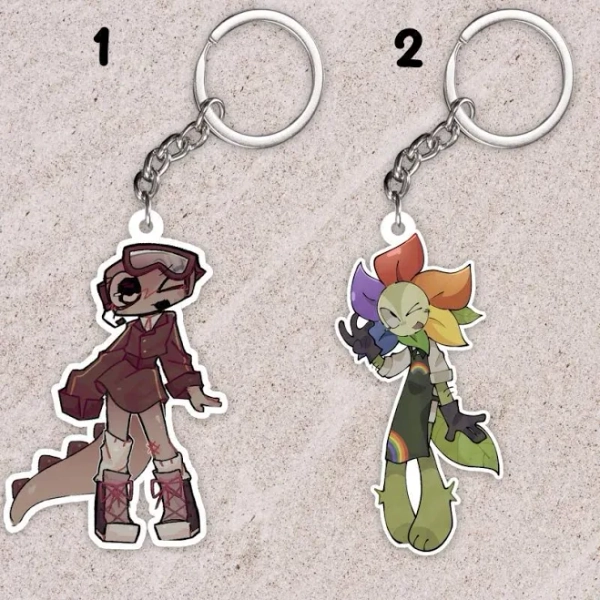 Dandy's World Keychain