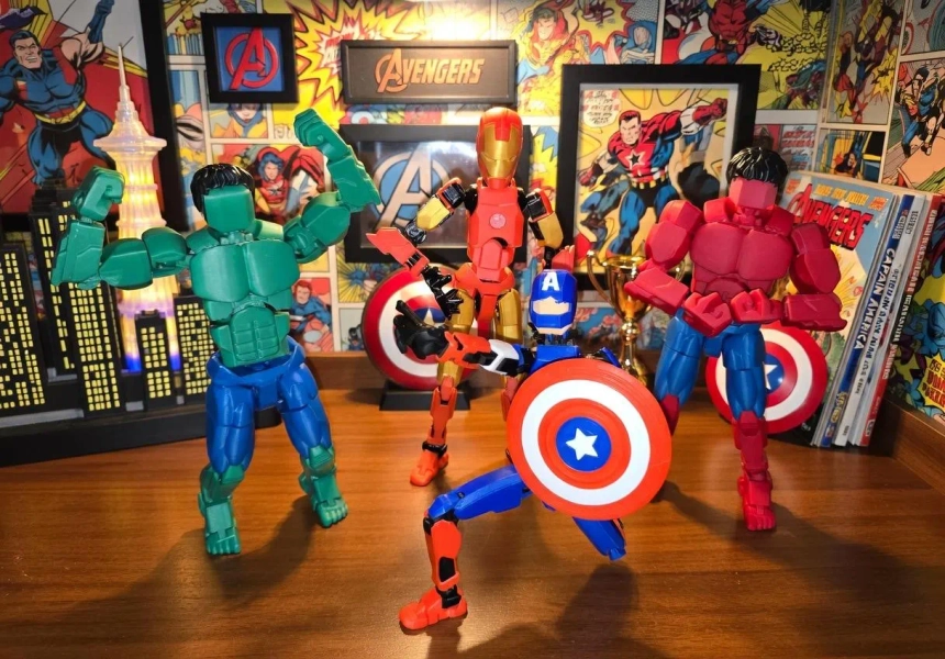 Posable Super Hero dummy 13