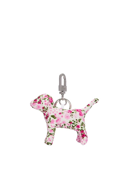 PINK Micro Dog™ Keychain Charm