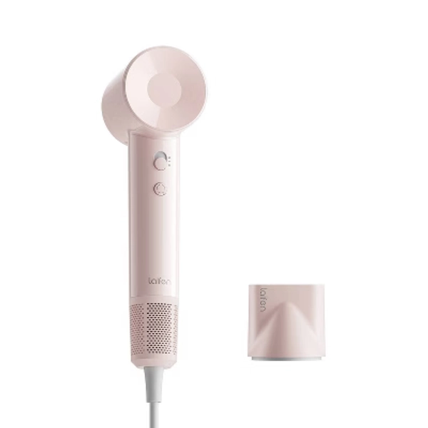 Laifen SE Lite Hair Dryer - Pink - 1400 Watts: Volumizing, All Hair Types, Polycarbonate Material, 4 Heat Settings