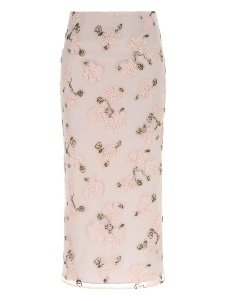 ROTATE BIRGER CHRISTENSEN jupe crayon à fleurs | 40