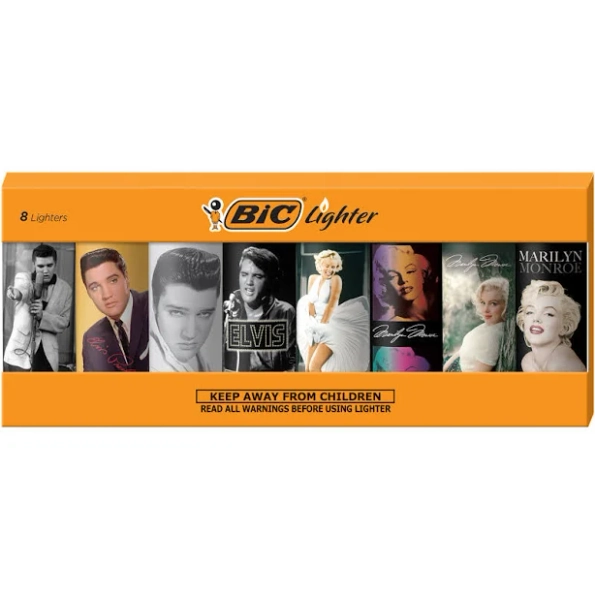 BIC Special Edition Icons Series Maxi Pocket Lighters