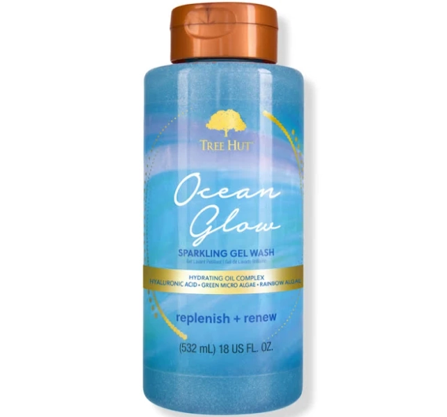 Tree Hut Ocean Glow Hydrating Foaming Gel Body Wash