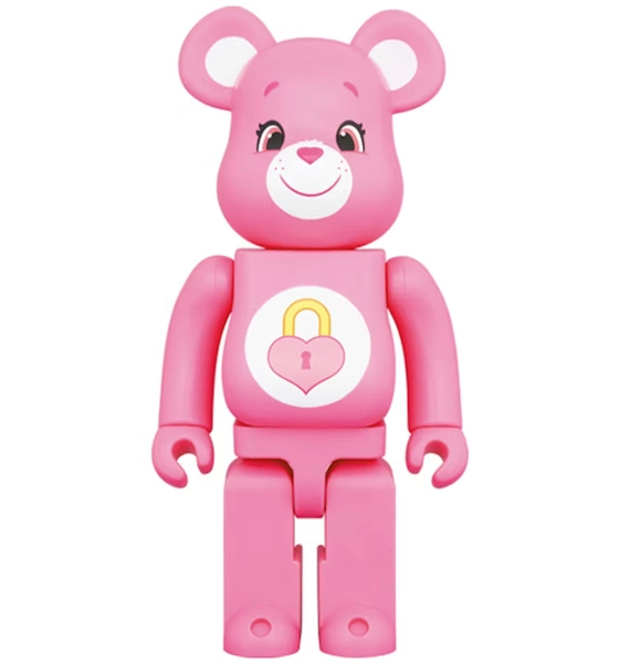 Bearbrick x Care Bears Secret Bear 1000% Pink