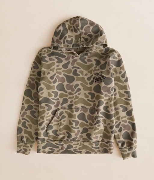 X-Small Sandstone Boys - Good Dog Camo Hooded Sweatshirt