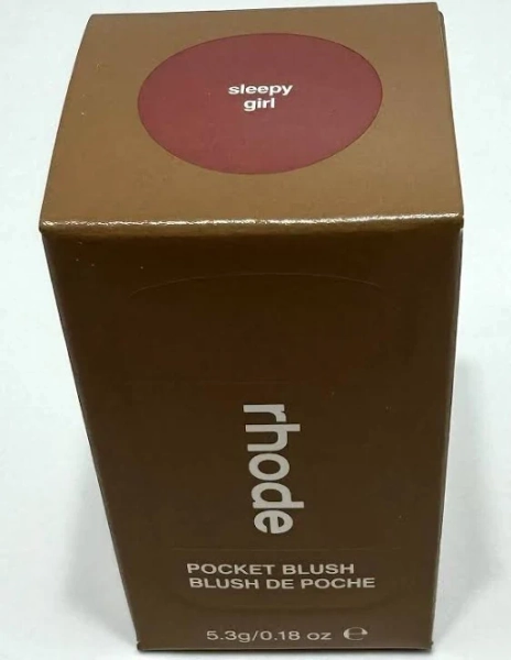 Rhode Pocket Blush Buildable Hydrating Cream Blush Sleepy Girl - Soft Mauve 0.18oz/5.3g2