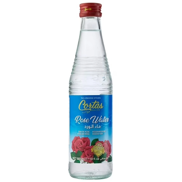 Cortas Cortas Rose Water, 10 oz
