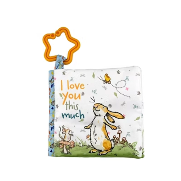 Guess How Much I Love You Soft Book: Reading, Fine Motor Skills, Clip-On, Crinkles