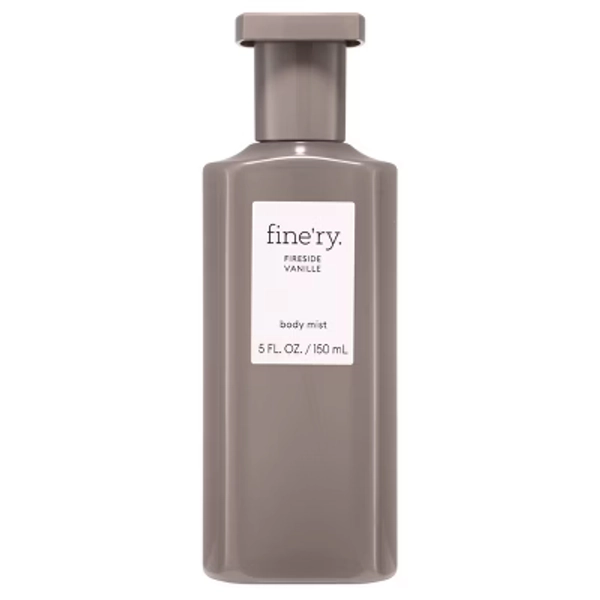 fine'ry. Women's Body Mist - Fireside Vanilla - 5 fl oz: Body Spray, 1-Pack