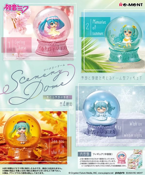 Re-Ment - Hatsune Miku: Scenery Dome