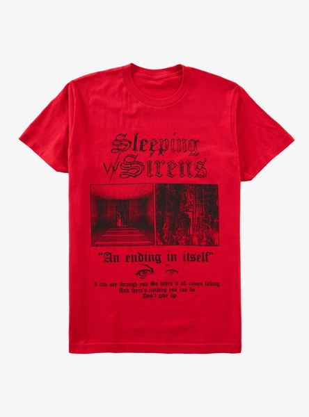 Sleeping With Sirens Ending In Itself Lyrics T-Shirt