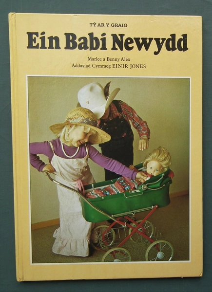 Ein Babi Newydd vintage 1980s Welsh language children's book babies Danish retro