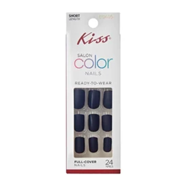 Kiss® Salon Color Nails Short Length 24-Pack | Five Below