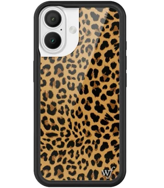 Wildflower Leopard Love iPhone Case