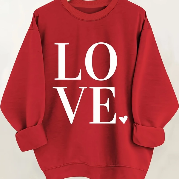 Women's Printed Fashion Orienteering Sweatshirt