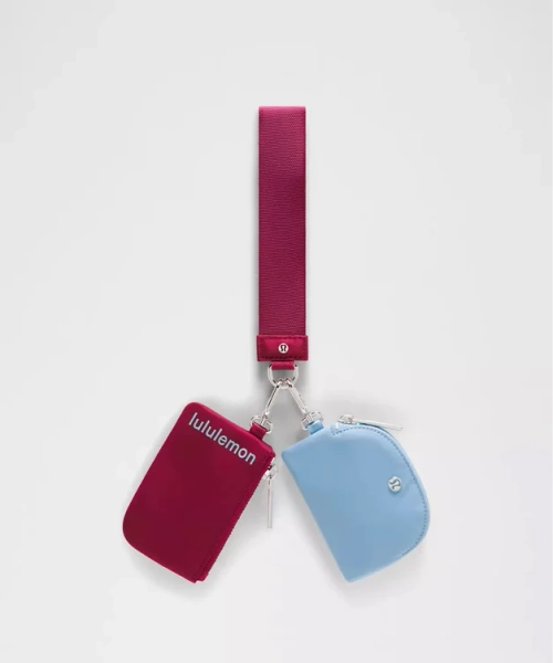 Dual Pouch Wristlet 