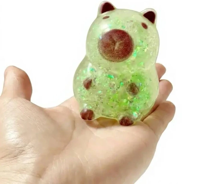 Cute Bear Squishy Sugar Stress Ball,Soft Bear Stress Relief Sugar Ball Squishy Ultra taba Squishy and Moldable Slow Rise Relaxing Sensory Fidget