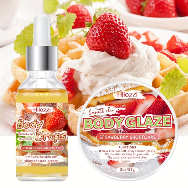 A Combination Of Nine Body Glazes And Oils, Including Strawberry Cake, Mango, Vanilla, Women's Fragrance, Donut, Peach, Watermelon, Pumpkin, And Ocean. They Are Nourishing And Moisturizing, Gentle And Non-irritating, And Suitable for All Light Beige Types.