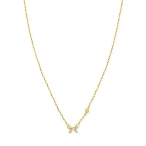 Kendra Scott Tiny Bow Pendant Necklace
