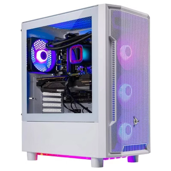 Skytech Archangel Gaming PC Desktop, Intel i7 14700F 2.1 GHz (5.3GHz Turbo), NVIDIA RTX 5060 Ti 16GB, 2TB NVMe, 32GB RAM RGB, 650W, 360mm ARGB AIO