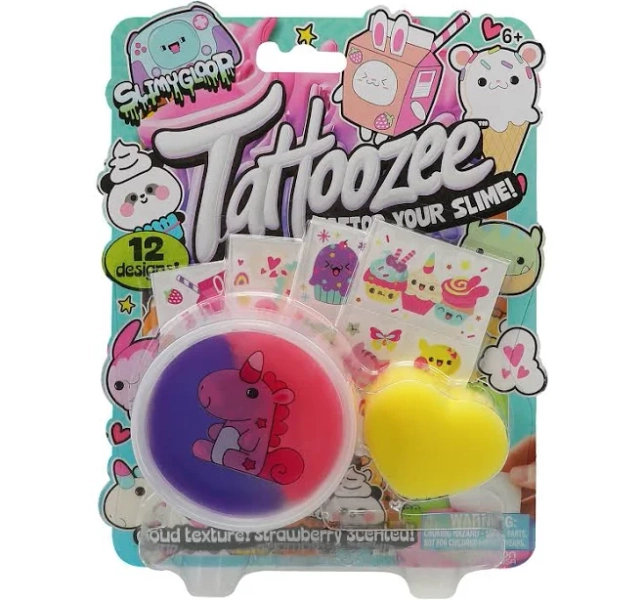 Slimygloop Tattoozee Slime Set