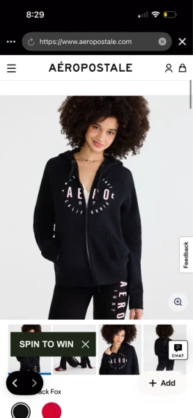 Aero West Coast Full-Zip Hoodie