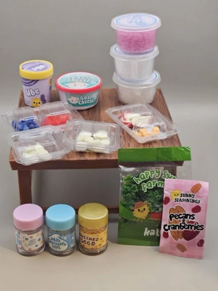 Miniature Dollhouse Food & Drink: Realistic Miniverse Extras