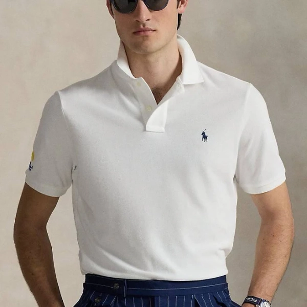 Polo Ralph Lauren Men's Slim Fit Mesh Polo Shirt