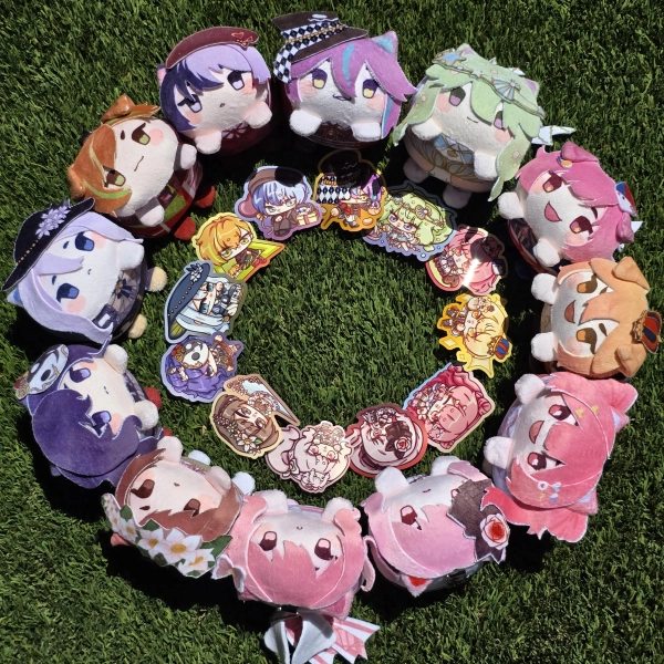 Project Sekai Bean Plushies