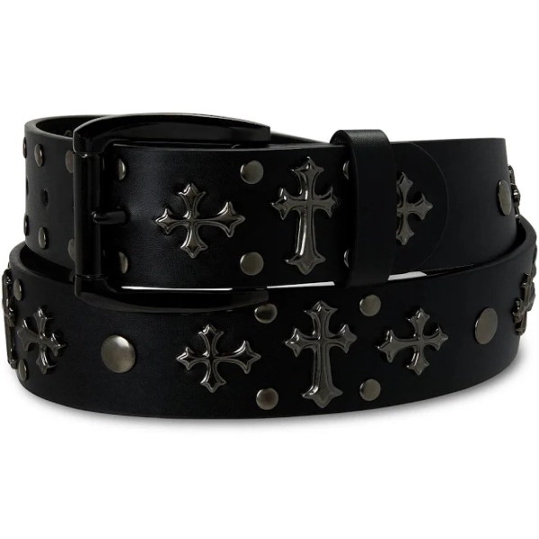 Spencer's Cross Studded Belt
