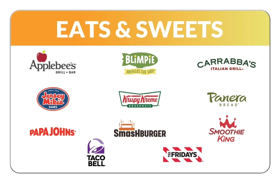 CYC Eats Sweets $25 Gift Card - Walmart.com