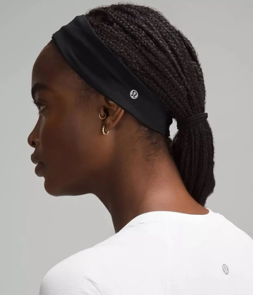 Lululemon Luxtreme Headband One Size Black Athleisure Yoga Dance