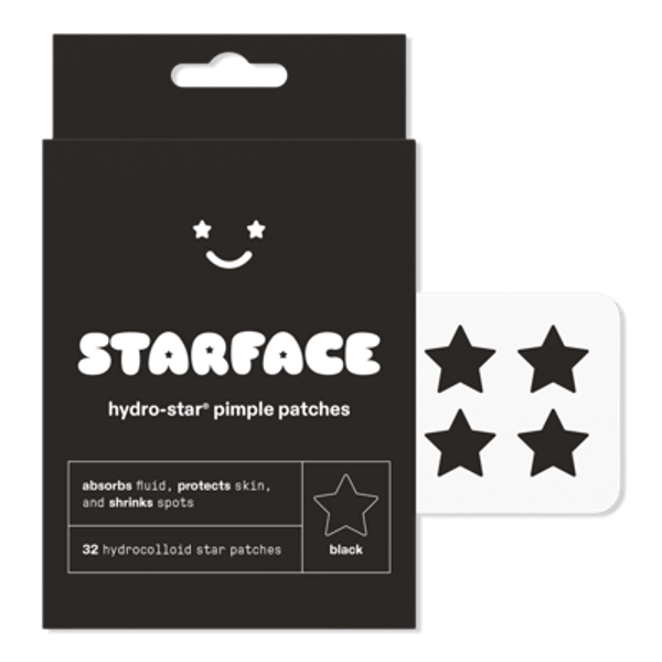 STARFACE Hydro-Star Pimple Patches - Black Star