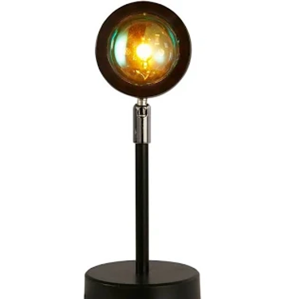 Small Sunset Lamp - Black