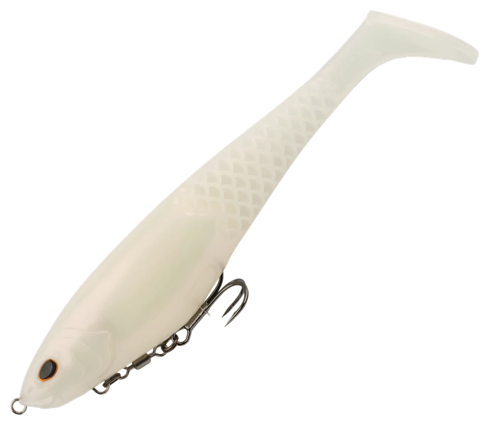 Berkley PowerBait CullShad - Albino - 8" - 2-3/4 oz.