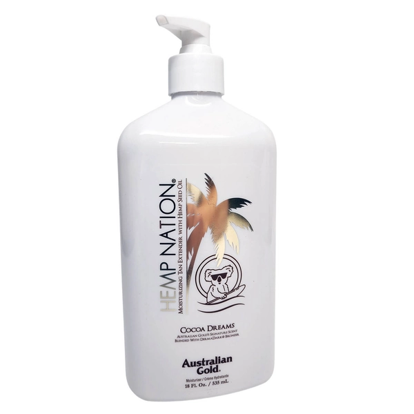 Australian Gold Hemp Nation Coco Dreams Tan Extender 18oz lbs
