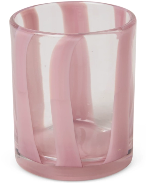 Oink Stripe Tumbler Glass 2P Set - One Size